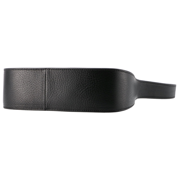 The Row Half Moon Shoulder Bag Grain Black - Picture 4 of 7